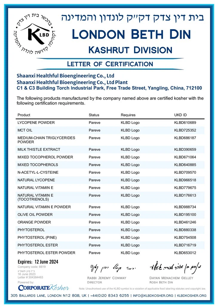 Natural Vitamin E TPGS 9002-96-4